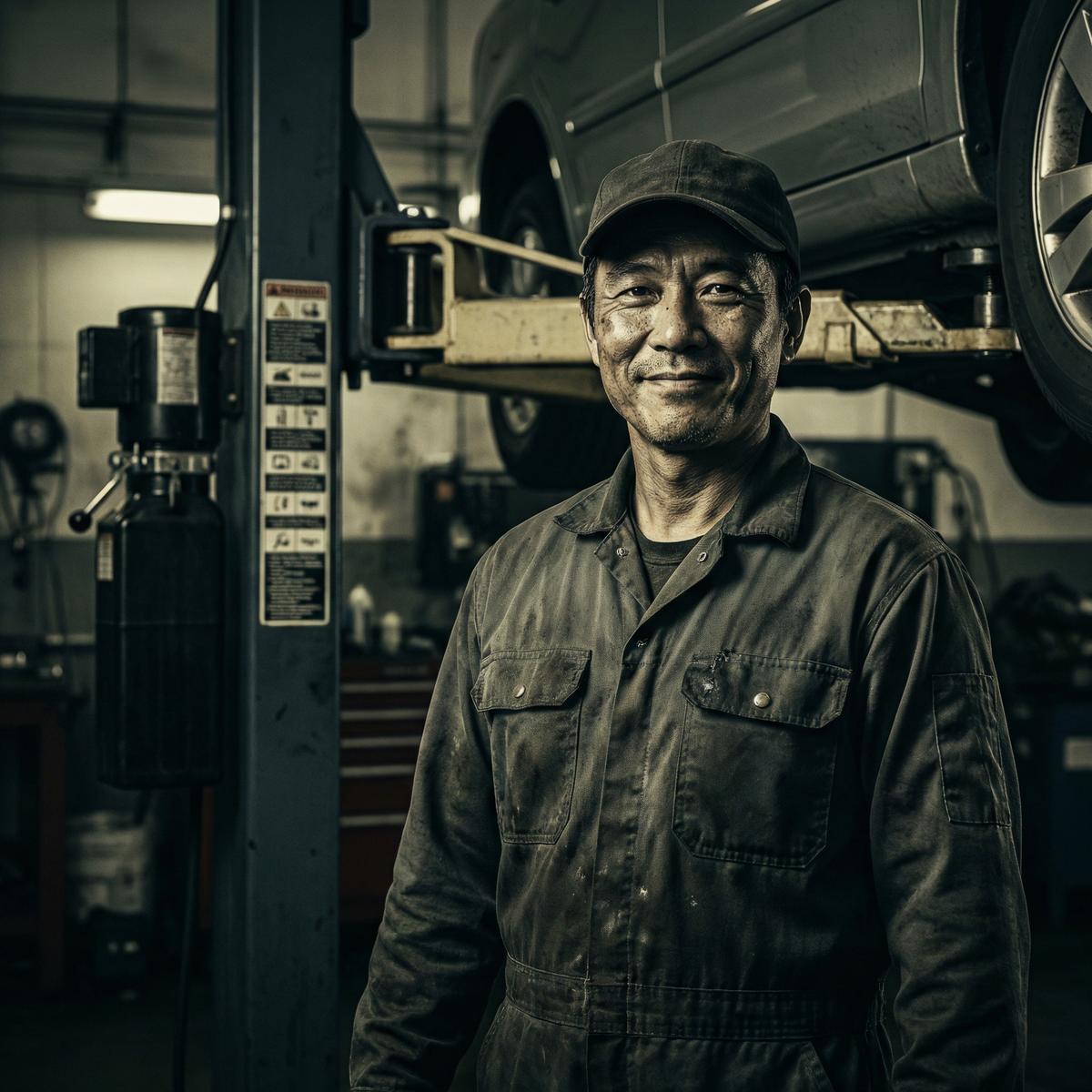 抖音风改装技师张师傅