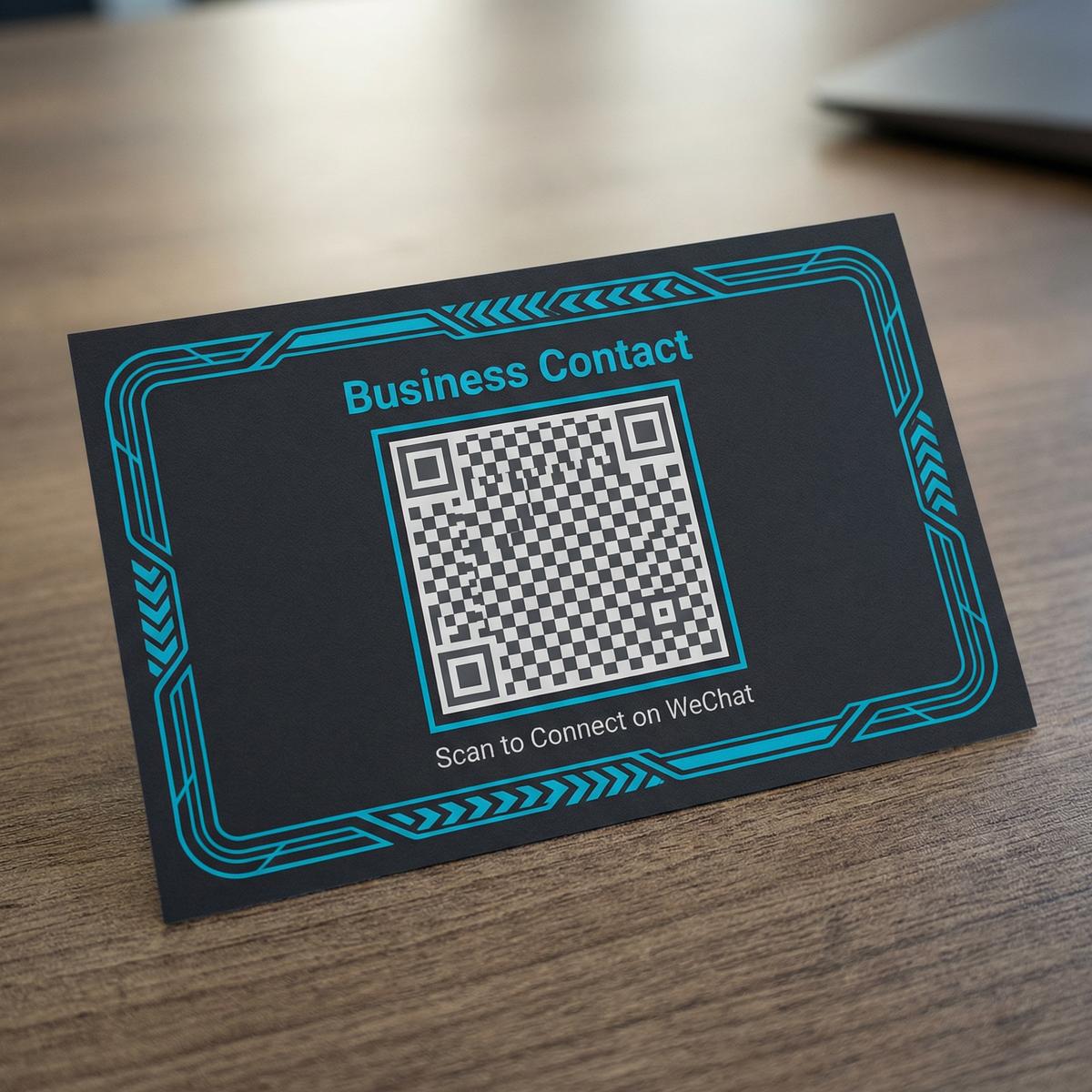 抖音风商务二维码